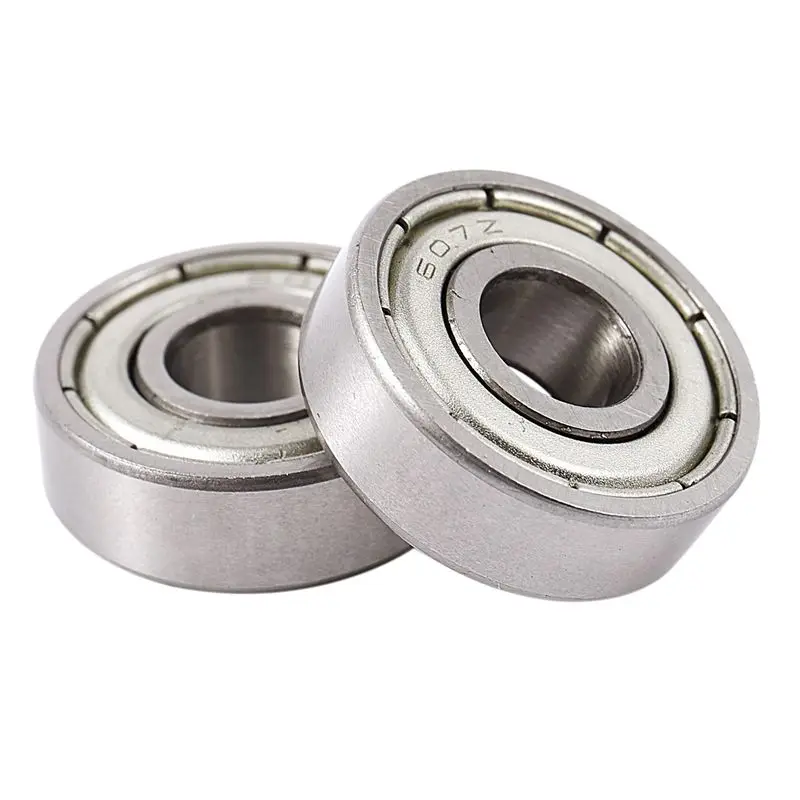 ABKJ-30 Pieces 607ZZ 19 X 7 X6mm Sealed One Row Deep Metal Ball Bearings