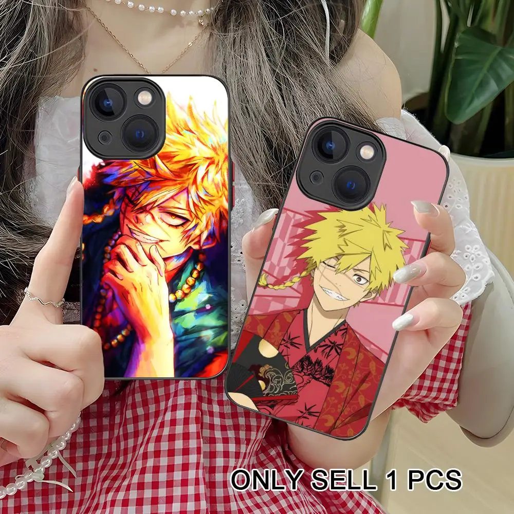 

Hell's Paradise Aza Chobei Phone Case for iPhone 17 16 15 14 13 12 11 X XR XS Air Pro Max Plus Mini Skin Feel Cover