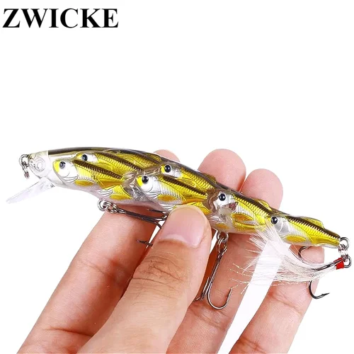 Nuevo Señuelo de pesca Wobbler, perca relajante para hacer trucha, accesorios de superficie de plumas, cebo duro Artificial, lubina, pececillo, Crankbait