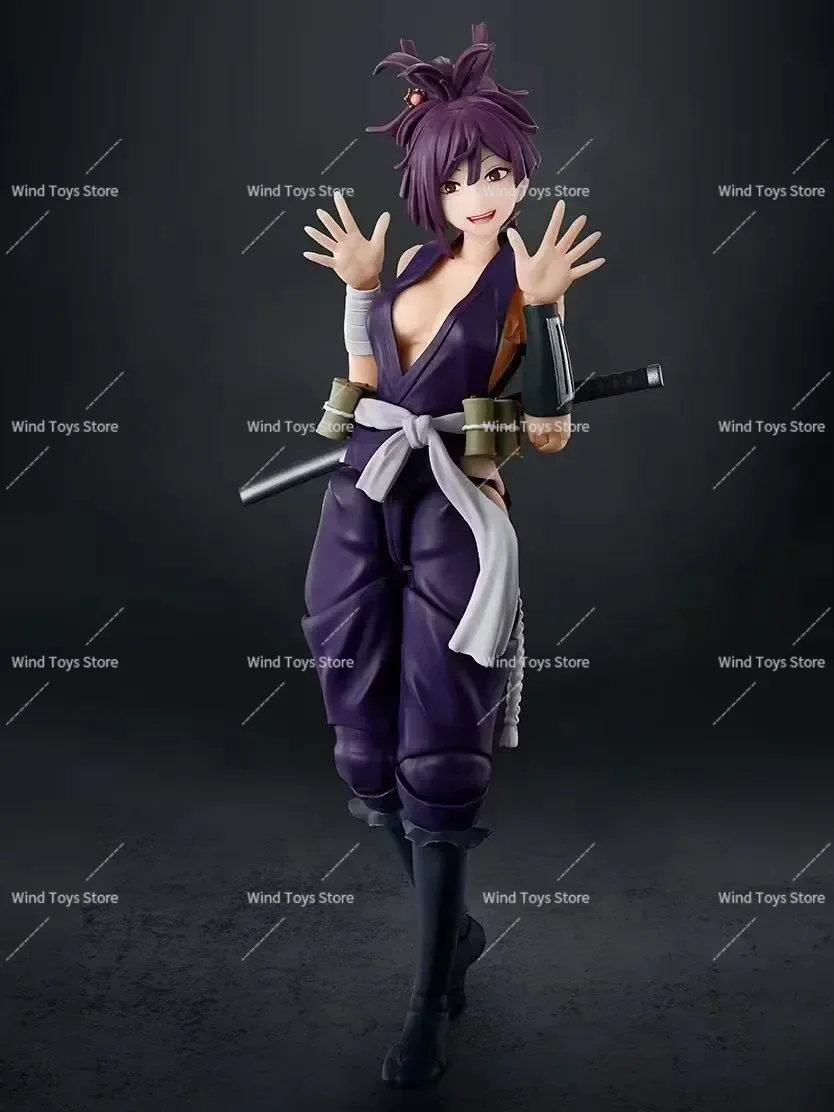 متوفر في المخزون الأصلي Sh Figuarts Shf Hell's Paradise Yuzuriha شخصيات الحركة نموذج اللعب أنيمي التماثيل البلاستيكية هدية #2