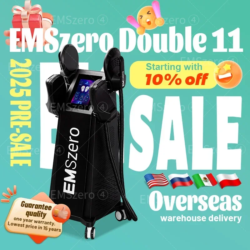 Professional EMS Body Sculpt Machine 15 Tesla Emszero Electromagnetic stimulate Body Slimming Machines Muscle Build