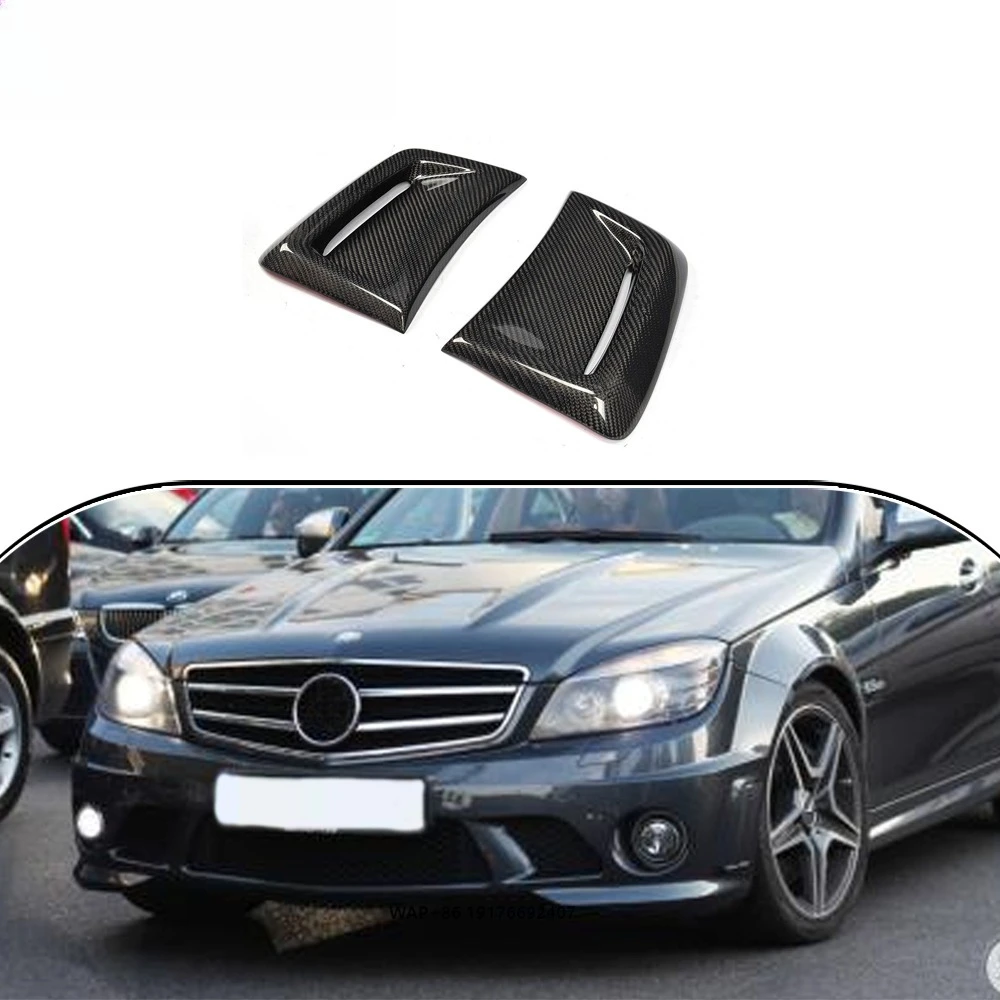 

W204 Carbon Fiber Side Vent for MercedesBenz W204 C63 Car Bumper 2012 - 2014