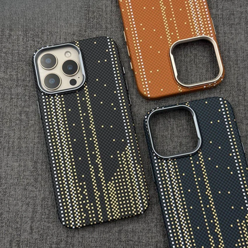 

Luminous Checkered Phone Case For Iphone 17 16 15 14 Pro Max Plus 16Pro Magnetic Phone Case Creative 15Promax Cover Hard Shell