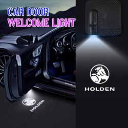 Lâmpada de cortesia LED para porta do carro, luz bem-vinda, luz de sombra fantasma, Holden Captiva Comodor VZ VE, Colorado Caprice HSV Logo, 1 2Pcs