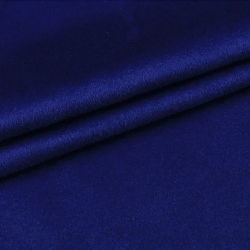 Deep blue wool fabric cashmere fabric 680g/meter middle thickness warm,WF227