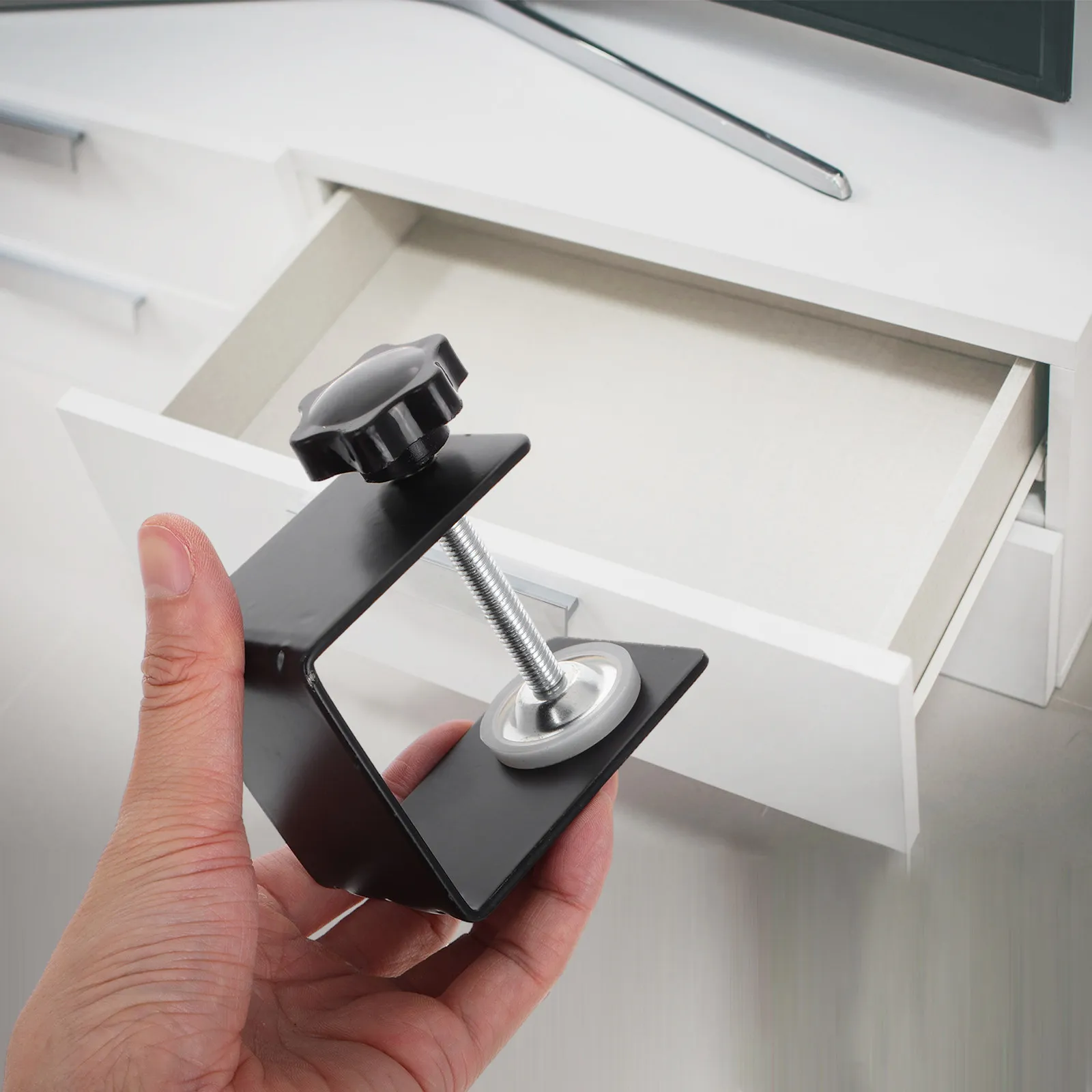 Cabinet Clamps Steel Drawer Front Installation Assistant Quick Convenient Stable Reliable Precise Positioning Versatile Design