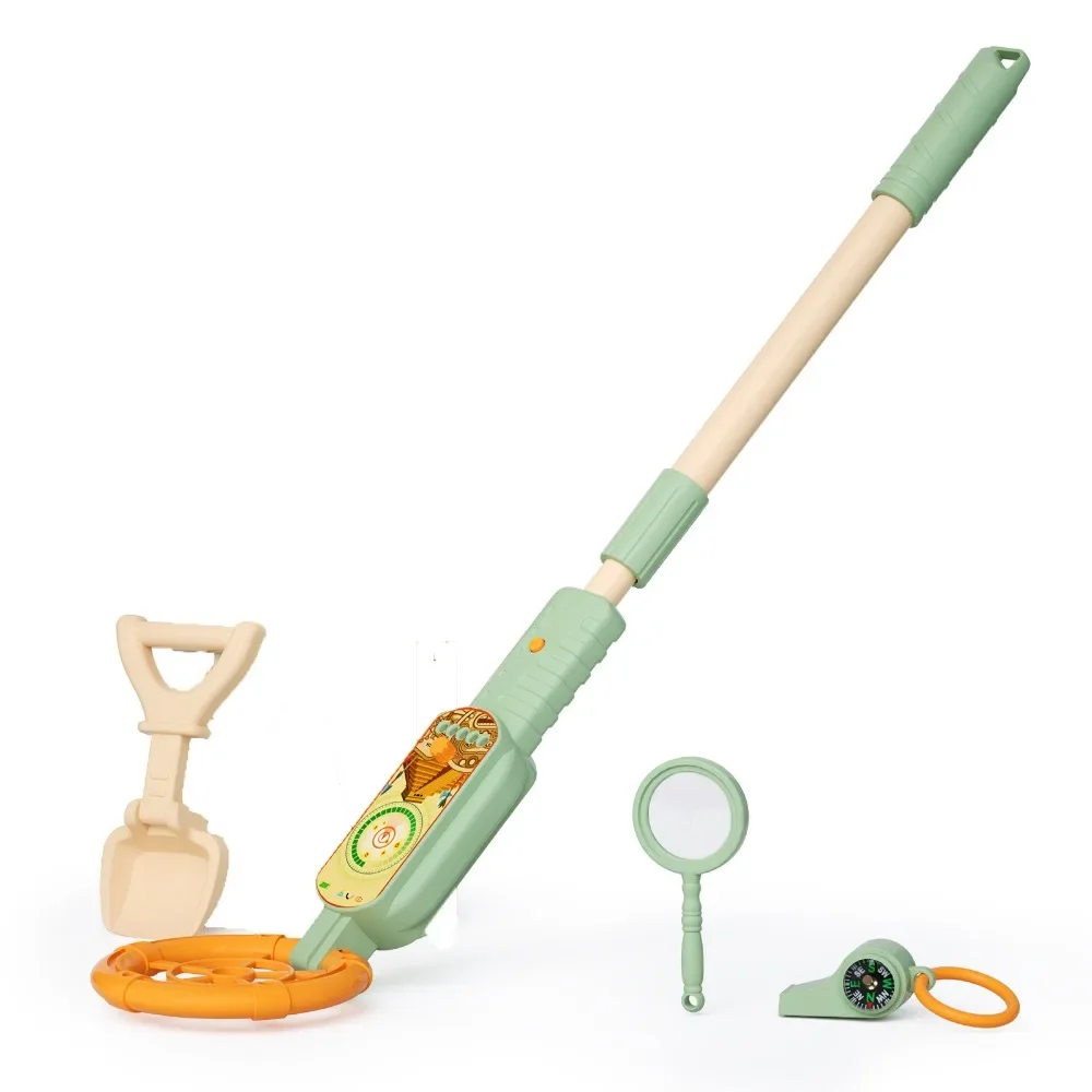 With Search Coil Metal Detector for Kids Audio Alarm High Sensitivity Underground Metal Finder Durable Waterproof
