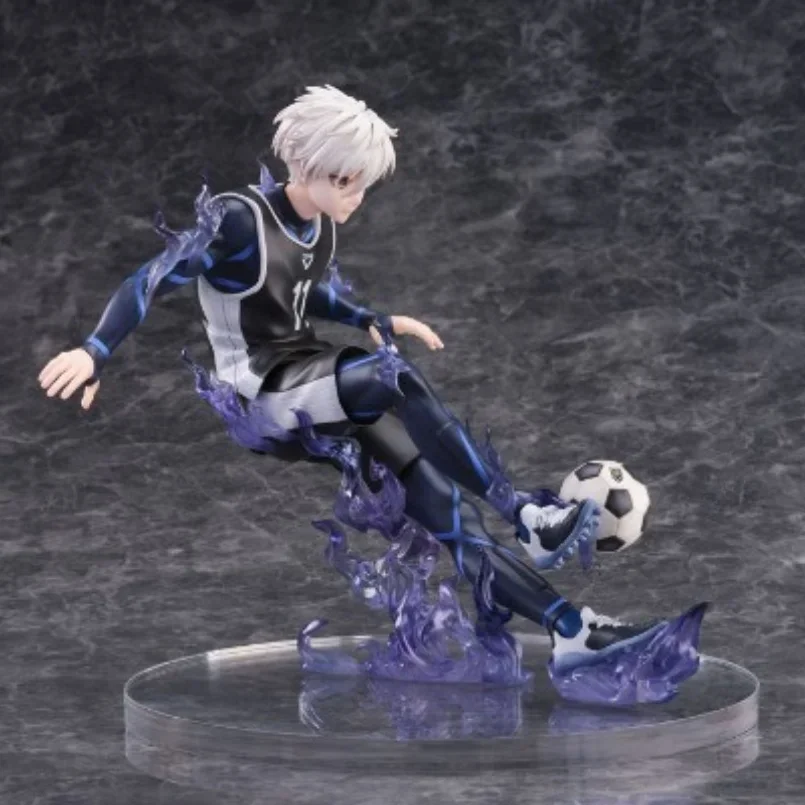 Aixlan 20cm BLUE LOCK Anime Figure Nagi Seishiro PVC Action Figure Charce Lacroix Figurine Collectible Model Toys Kid Gift