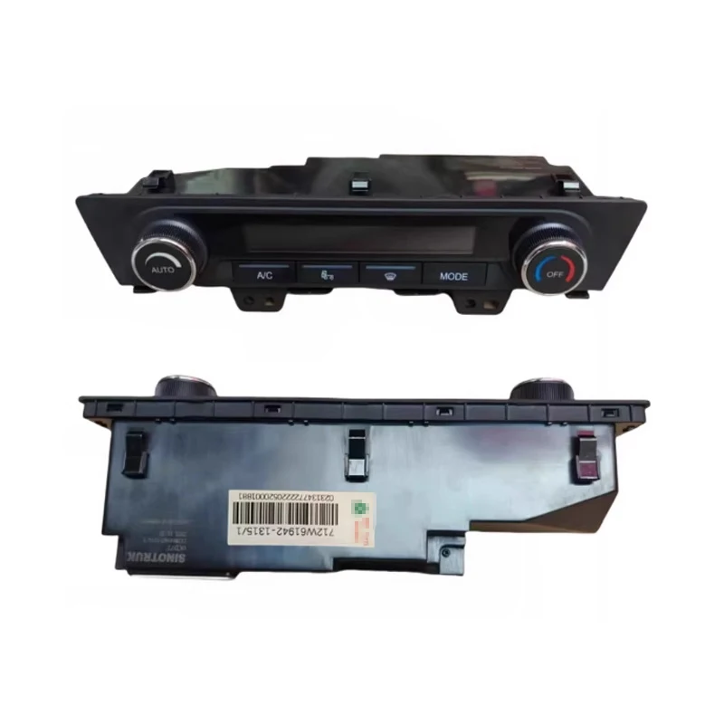 AC Control Panel/Heater Switch (Part No.: 712W61942-1315) for SINOTRUK SITRAK C9H