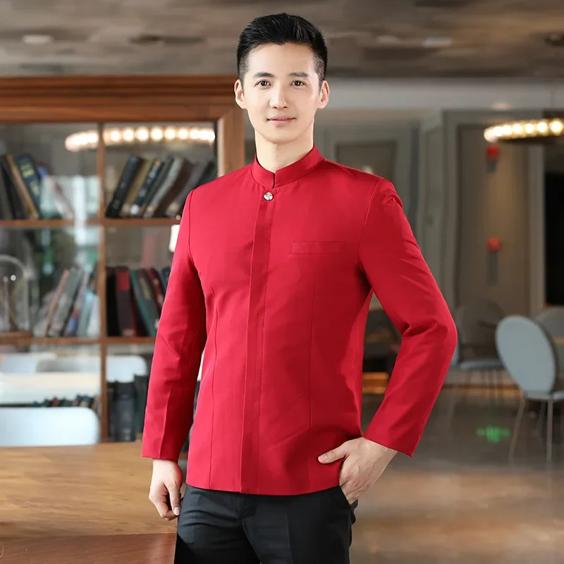 Tuta da cameriera Ristorante Caffetteria Hotel Catering Uniforme Servizio di ristorazione Fast-food Uniformi da cameriere Cameriere Abbigliamento da lavoro Abbigliamento da cuoco