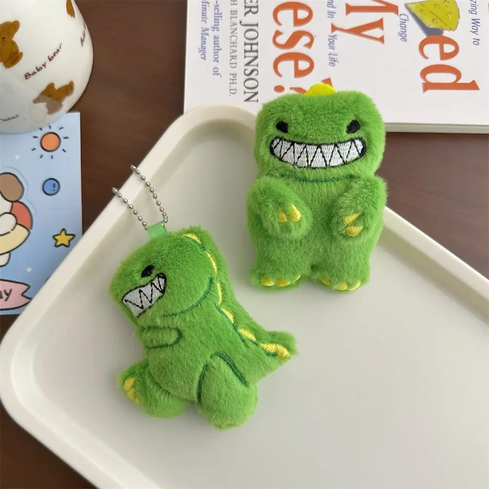 

Cartoon Plush Dinosaur Pendant Doll Keychain Bag Decoration Car Kawaii Dino Keyring Cute Charms