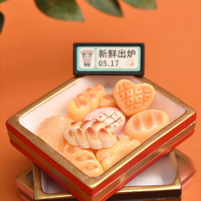 1/12 Domek dla Lalek Miniaturowy Pudełko Sushi i Ciasteczka Model Kuchnia Jedzenie do Dekoracji Domku dla Lalek Zabawki do Udawania Prezent