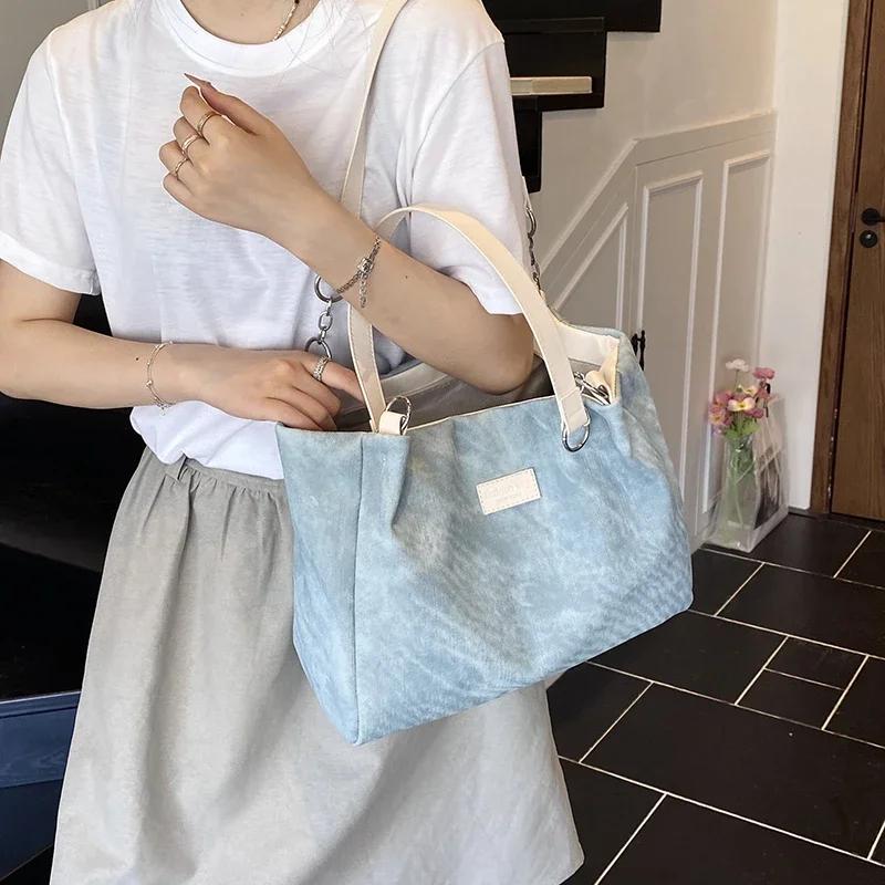 

Stylish Luxury Diaper Bag Women Crossbody Messenger Bag High-End Designer Minimalist Fashionable Large Leather Tote Bag