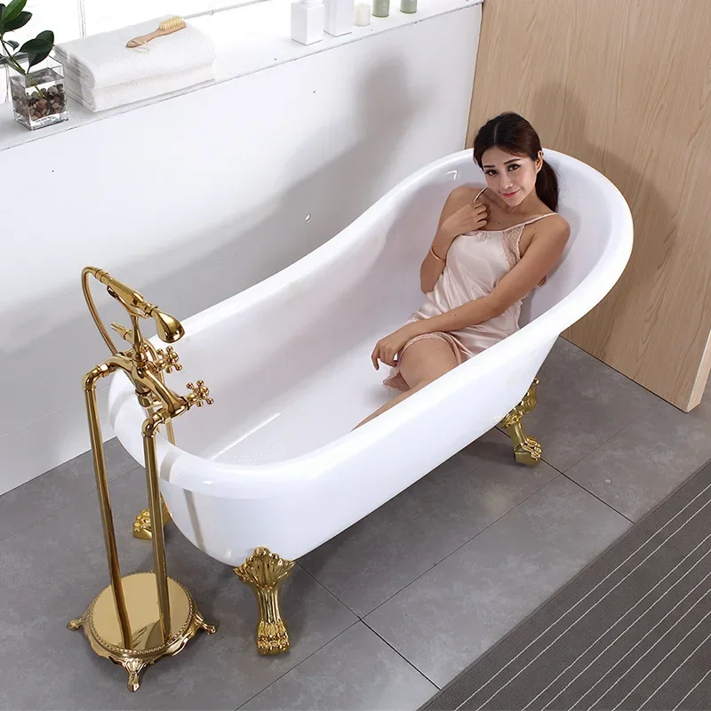 Classical imperial concubine bathtub acrylic European beauty salon North online celebrity small household adult independent bath