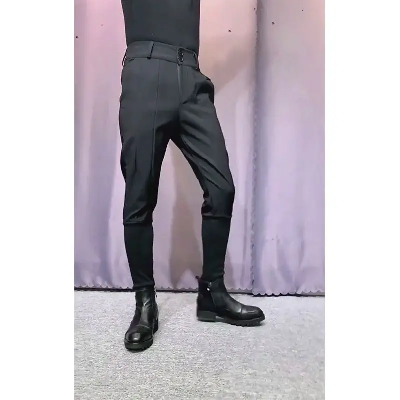 

2023 Joggers Long Trousers Streetwear Casual Suit Pants High Qualty Harem Pants Male Fashion Harajuku Trousers Pants A18