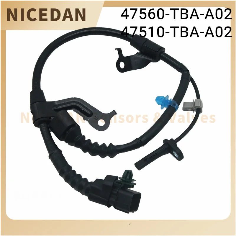

47560-TBA-A02 1/2PCS Rear Left/Right 47560-TBA-T02 47510-TBA-A02 ABS Wheel Speed Sensor for Honda Civic 2016-21 47510-TBA-T02