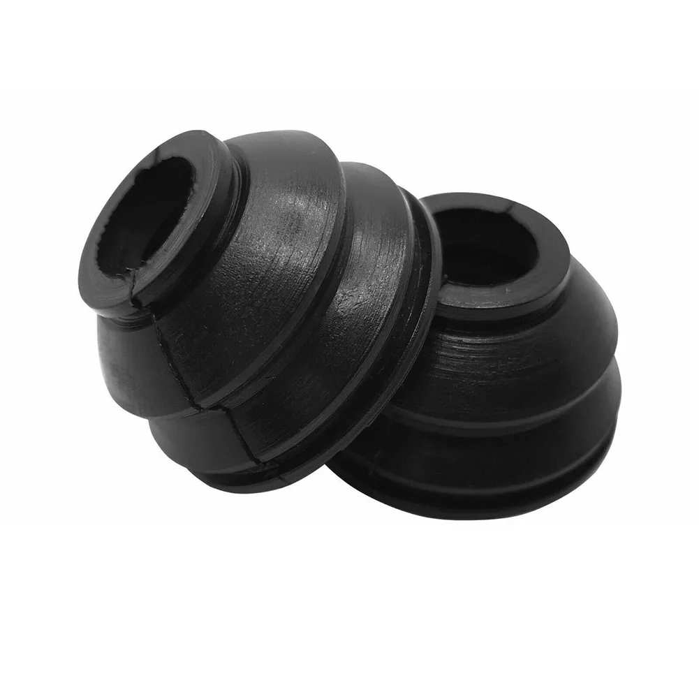 2pcs Universal Car Suspension Steering Ball Joint Rubber Dust Boot Cover Track Tie Turn Rods Ends Set Parts Accessories