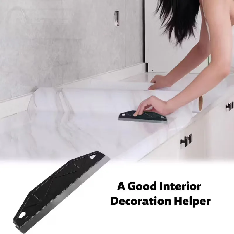 Heavy-Duty Paint Shield Edger Yellow with Ergonomic Handle Wall Painting Tool Plastic Metal Edge-Durable Painting Accessory