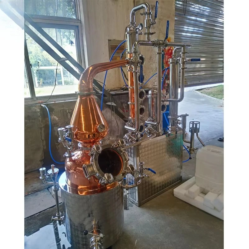 50L 100L 200L 300L Electric Water Heating Distillery Gin Whisky Rum Brandy Multi-functional Distillation Equipment