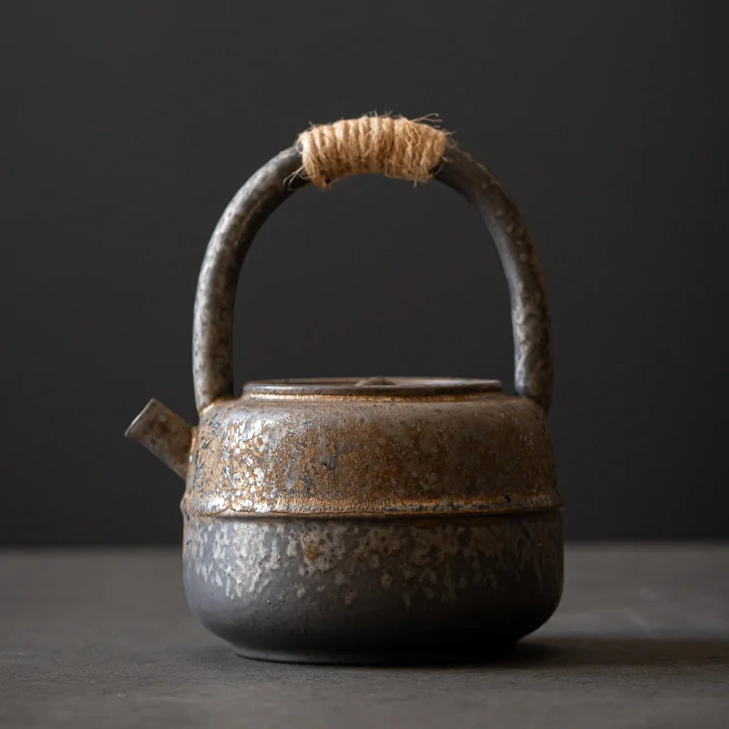 450ml Stoneware Teapot Tea Kettle Ceramic Teapot Teaware Set Utensils Tea Maker  Pot Set  Making Tools Accessories