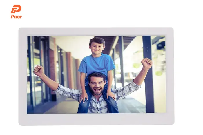 Electronic Photo Video Frame Digital Photo Frame High Resolution Photo Music Video Player With Remote Control