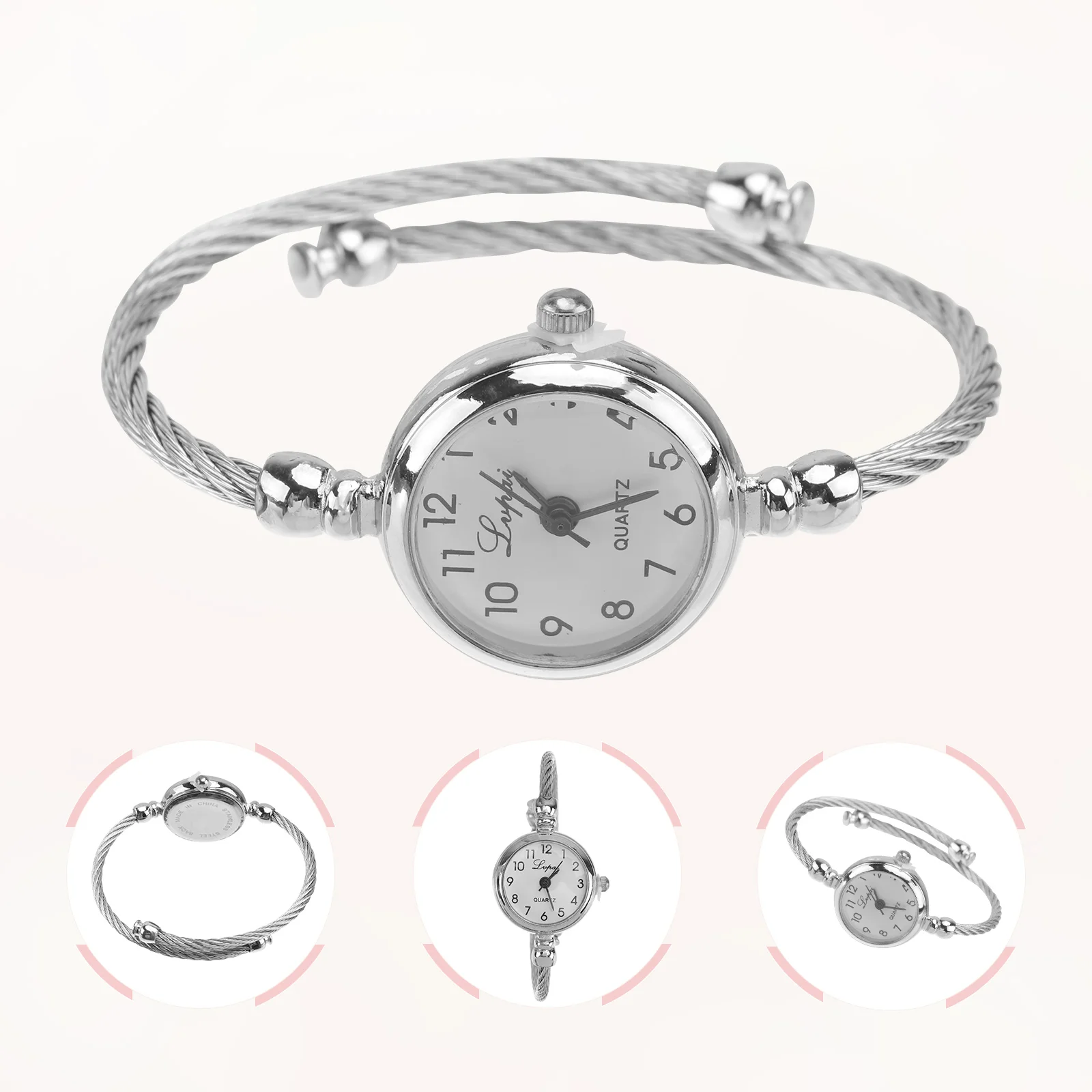 Women Fashion Business Wrist Watches Luxury Bracelet Dress Quartz Watch (White) women quartz watch fashion quartz watch