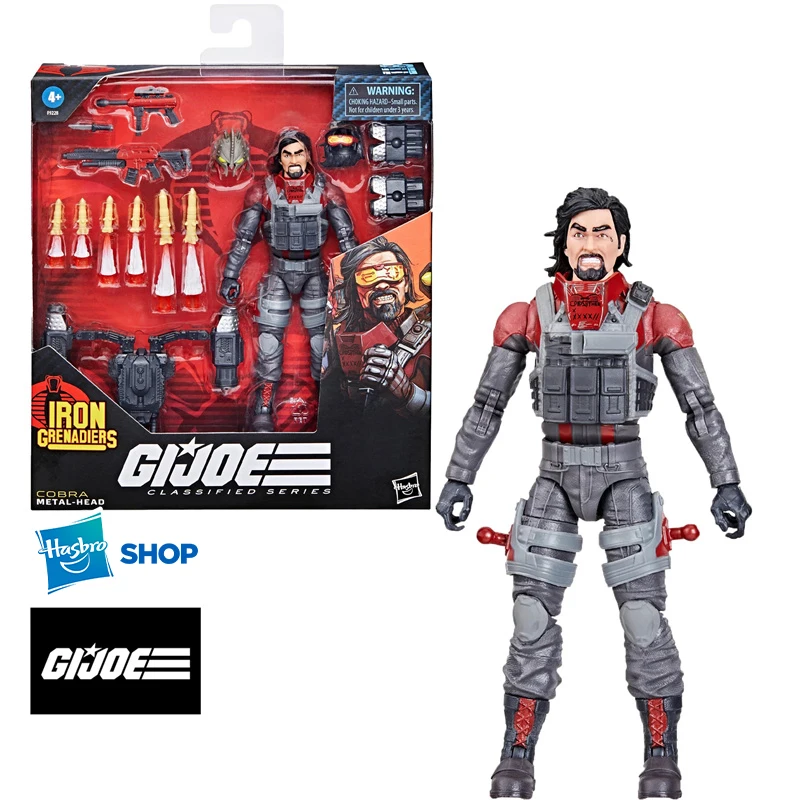 

Original Hasbro G.i. Joe Classified Series #118 Iron Grenadier Metal-Head Action Figures Collectible Figures Gift in Stock