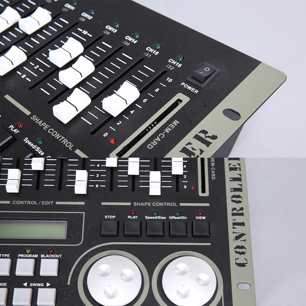 DJ Stage Equipment Max 384 DMX512 Controller Professional Concert Lighting Console for Festival Music Event Programn Light Show