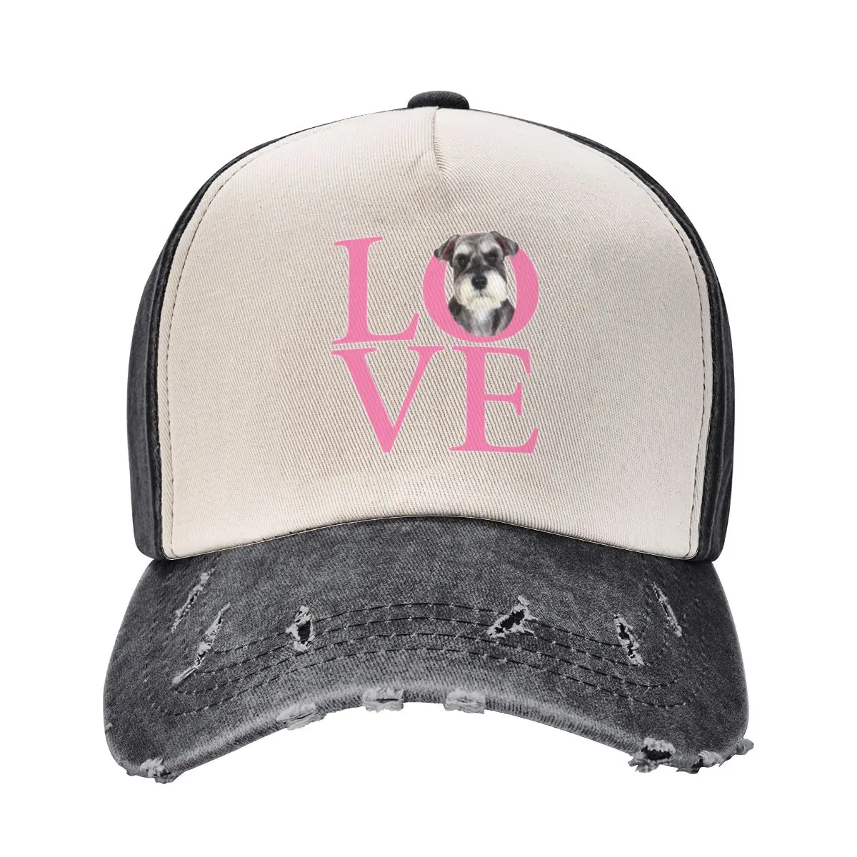 

Schnauzer gifts and presents Baseball Cap fishing caps man sailor cap for men Sunscreen dad hat Designer Man Women's