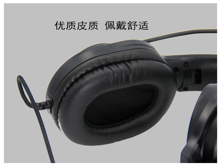 XIERDE faltbares einseitiges Mikrofon-Headset, Walkie-Talkie-Headset und Baofeng 2-poliges Zweiwegradio UV-5R 888S WOUSUN TYT – Detail 4