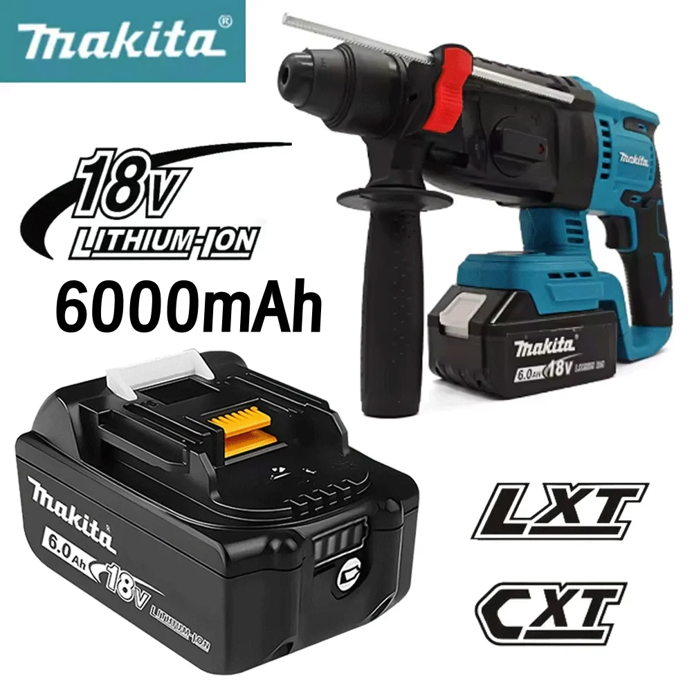 

18650 18v Makita battery and charger BL1860 BL1850B BL1850 BL1840 BL1830 Replaced with Makita 3.0/5.0/6.0/9.0Ah power tool