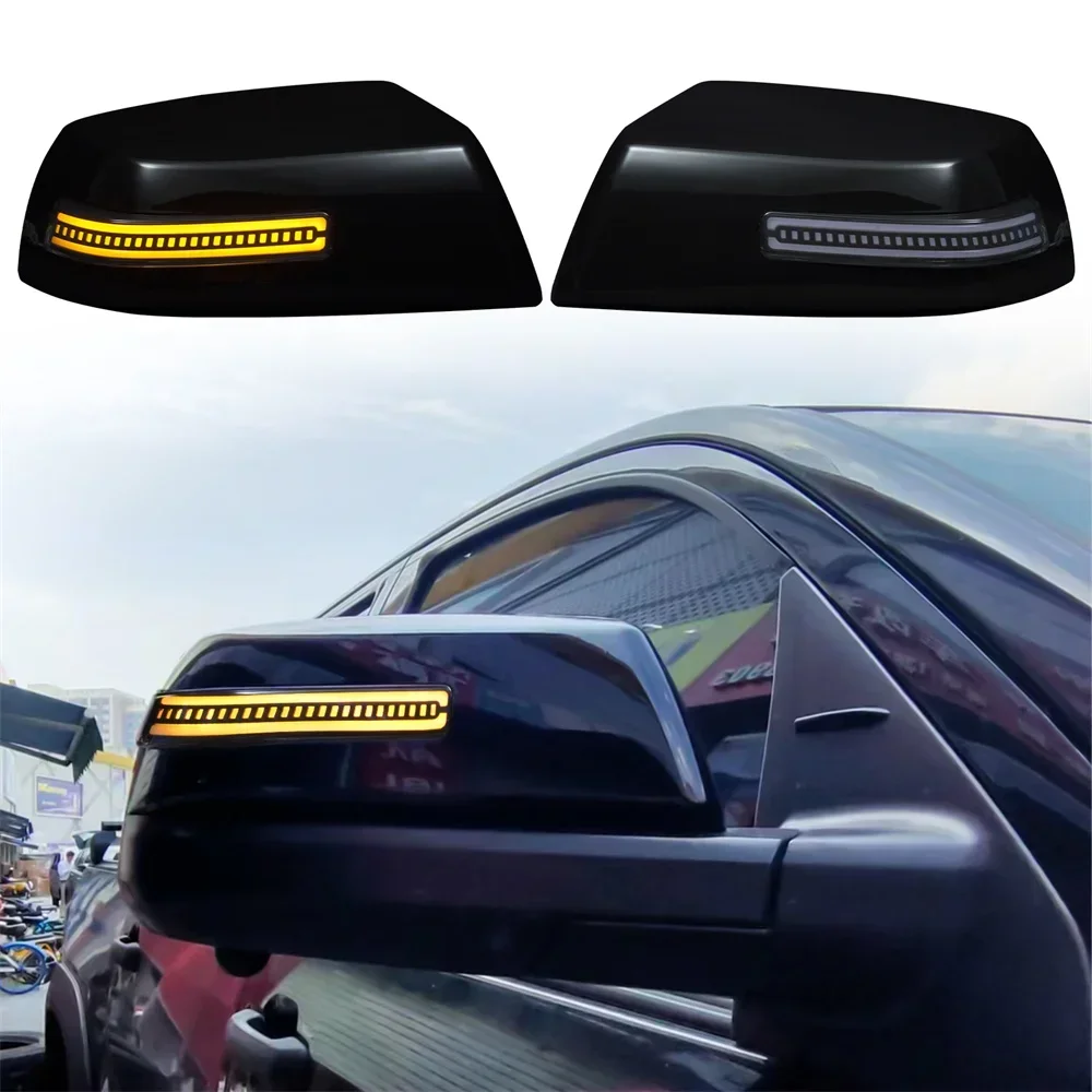 

Toyota Tundra 2007 2008-2019 2020 Mirror Cover With Led Turn Signal Lights