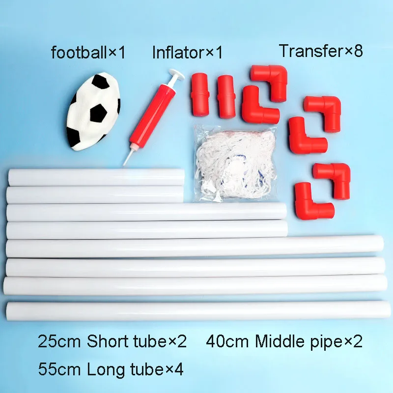 Indoor Mini Opvouwbare Voetbal Doel Home Game Voetbal Doel Post Frame Kit Kind Sport Speelgoed Kerstcadeau