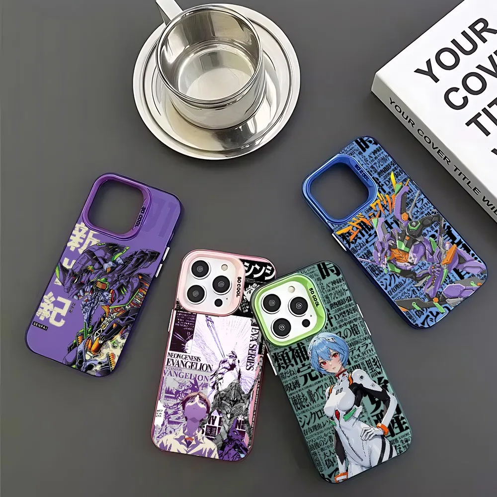 NEW E-EVA Anime Print Phone Case for Samsung Galaxy S26 S25 S24 S23 Note20 FE Ultra Edge Plus 5G Anti Fall Matte Cover