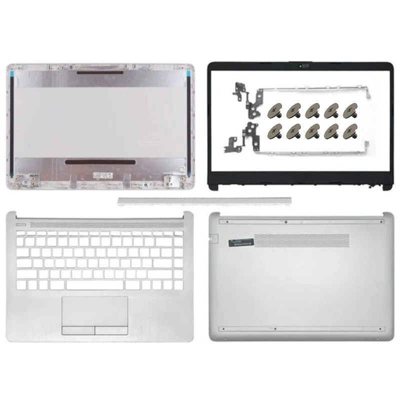Nueva funda de portátil para HP 14-CF 14-DF 14-DK 14-DP 14S-CR 14S-CF TPN-I130 I135 340 G5 LCD cubierta superior trasera bisel cubierta inferior con reposamanos