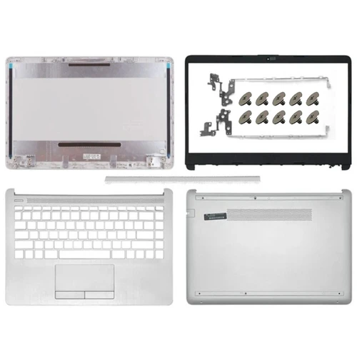 Imagen 1 del producto Nueva funda de portátil para HP 14-CF 14-DF 14-DK 14-DP 14S-CR 14S-CF TPN-I130 I135 340 G5 LCD cubierta superior trasera bisel cubierta inferior con reposamanos