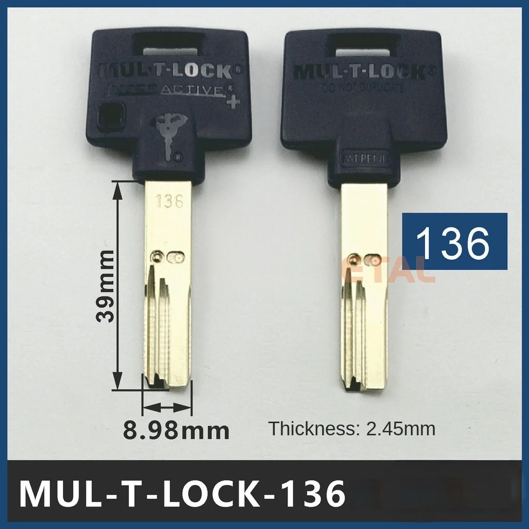 

MUL-T-LOCK чистый ключ 136 Подвеска шарик ключ лезвие мульти т замок Слесарные Инструменты