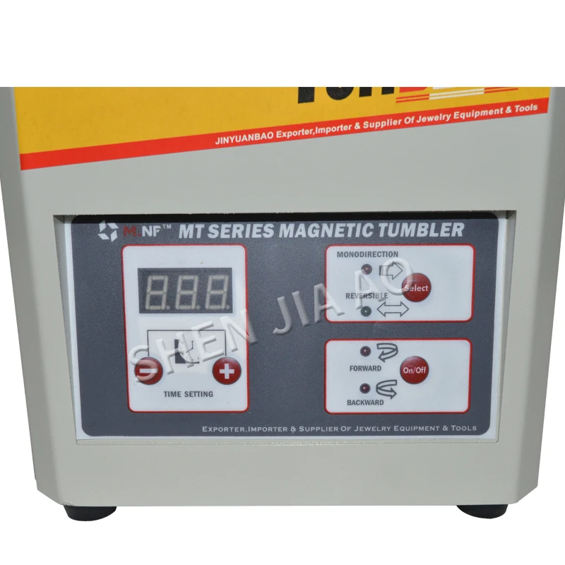 1pcs 110V/220V Magnetic Tumbler Jewelry Polisher Super  MT-180B polishing machine 180w