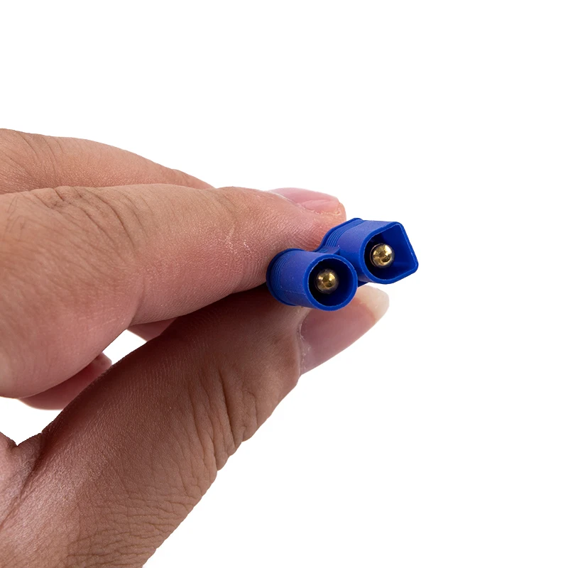 1 Uds EC2/EC3/EC5 conector macho hembra Cable de silicona RC Lipo batería