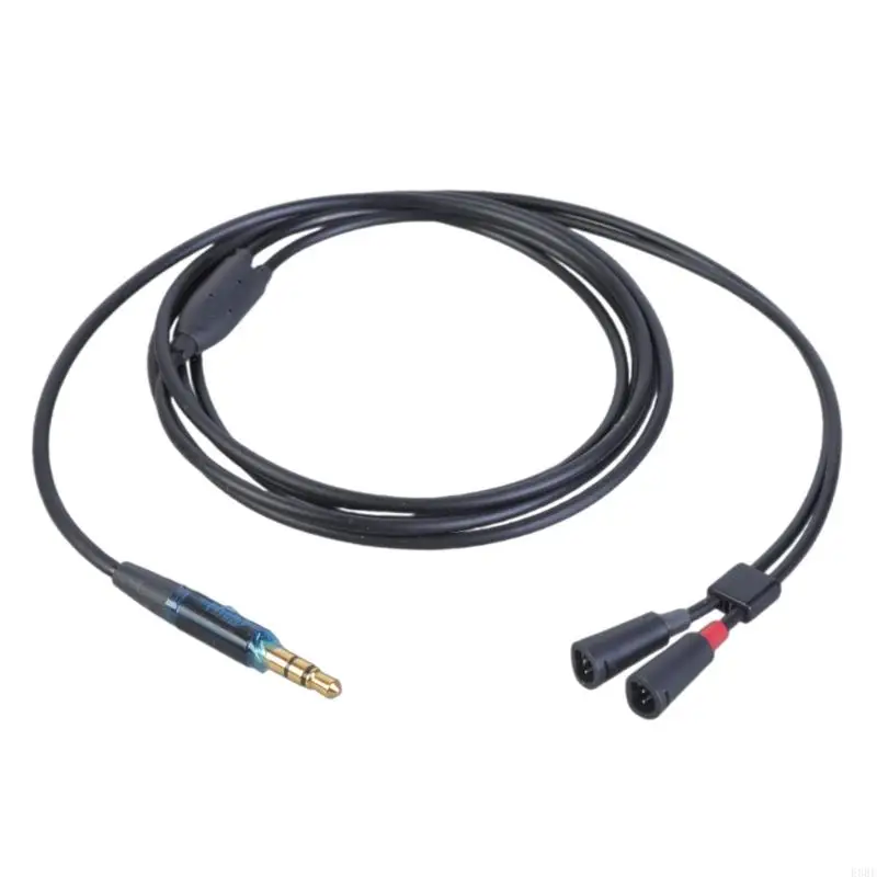 E8BE CASHONES CABLE AUDIOS CORD LIGNE POUR IE8IE80 IE80S CASHONS 3,5 mm