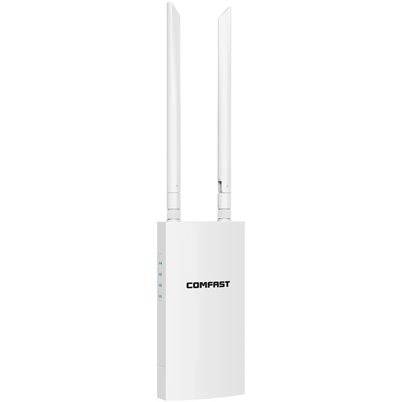 Comfast Outdoor-WLAN-Router Long Range Extender Wireless Access Point Antenne 2,4g 300 MBit/s WLAN-Repeater Signal verstärker 48V Poe