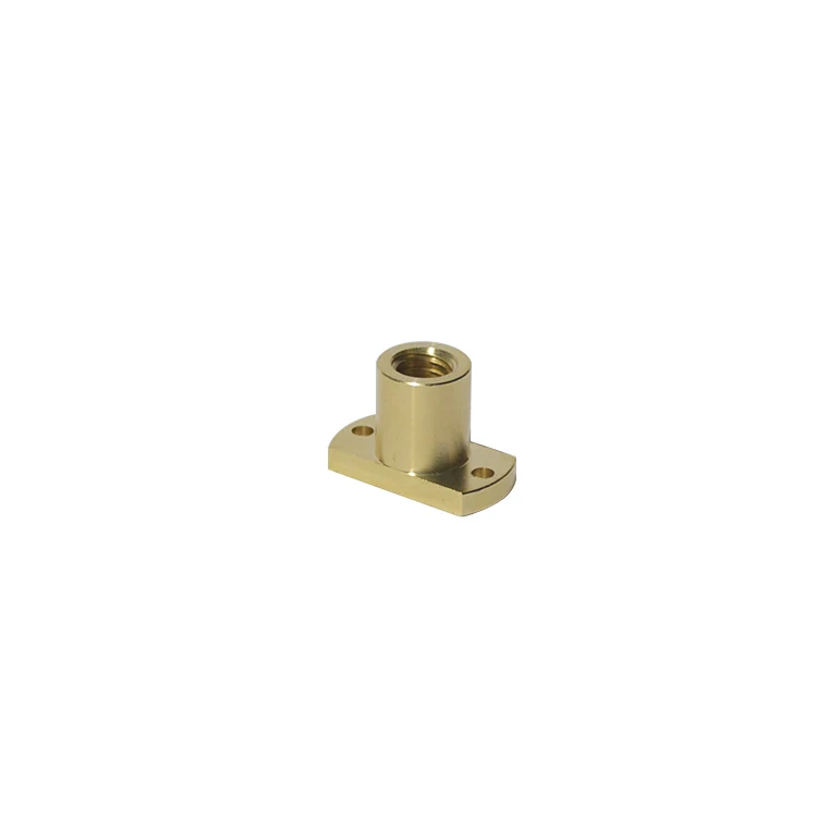 

T12 nut trapezoidal screw brass copper lead 2mm 3mm 4mm 8mm 10mm 12mm