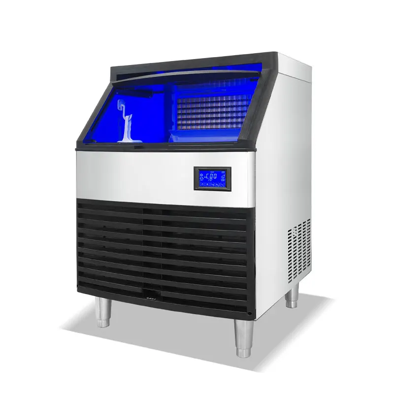 Wholesale Full-Automatic Ice Cube Making Machine 80kg 100kg 120KG Ice Making Machine in Guangzhou