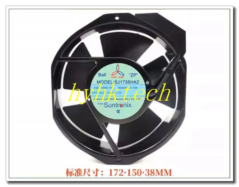 

SJ1738HA2 220V оригинальный промышленный осевой вентилятор, 100% протестирован перед отправкой.