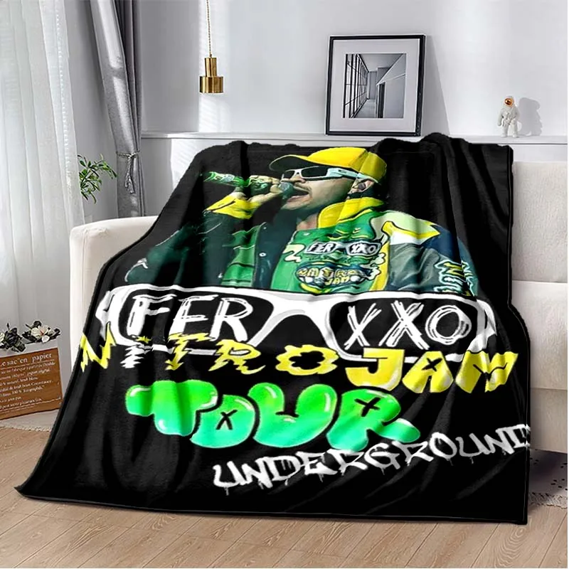 

Feid Ferxxo Music Blanket,Girl Boy Gift, Hip Hop Blankets for Sofa Bed Bedroom and Office,Decke,Stragulum,Couverture navidad