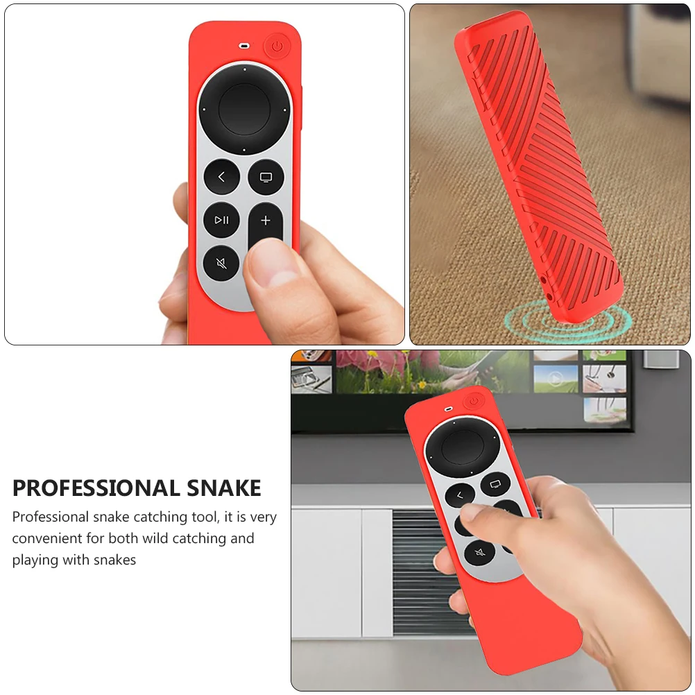 

Silicone Case for Remote Control Compatible 4k 2nd Gen Non Slip Dust Proof Washable Lanyard Included Shell Protection