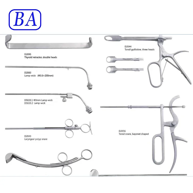 

Medical ENT Tonsillectomy surgical set