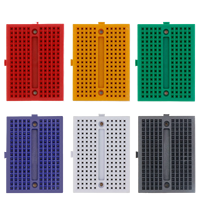 1-6 Pcs Mini Breadboard Kit with 170 Tie Points - Solderless SYB-170 Prototype PCB Bread Board for Arduino, Raspberry Pi More
