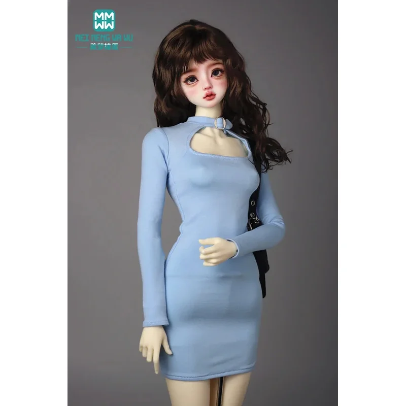 

Fits 58-60 cm 1/3 BJD DD SD Fashionable Metal Buckle T-Shirt Toys Girl Gift