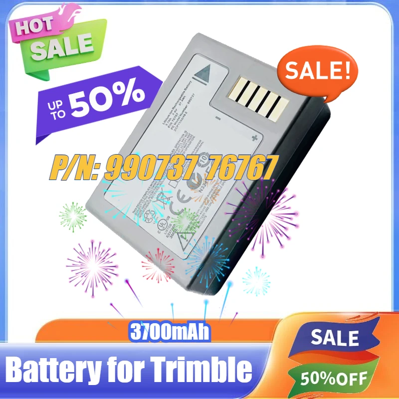 7.4V 3700mAh R10 High Quality Li-ion Battery for Trimble R10/R12i/R12 GPS RTK Receiver Battery 990737 76767  P/N: 990737 76767